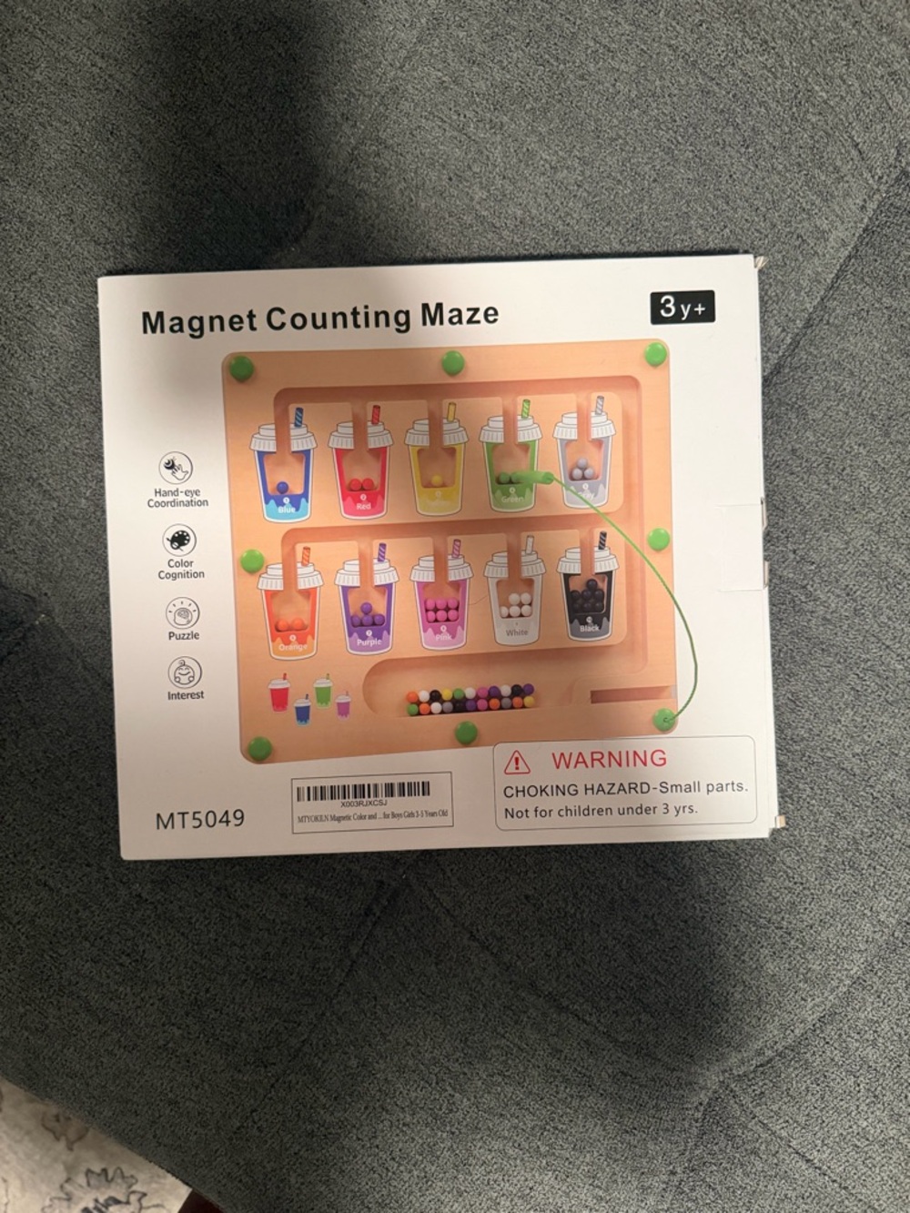 Magnetic Counting Maze Board – Kids Learning Toy 3+ Montessori